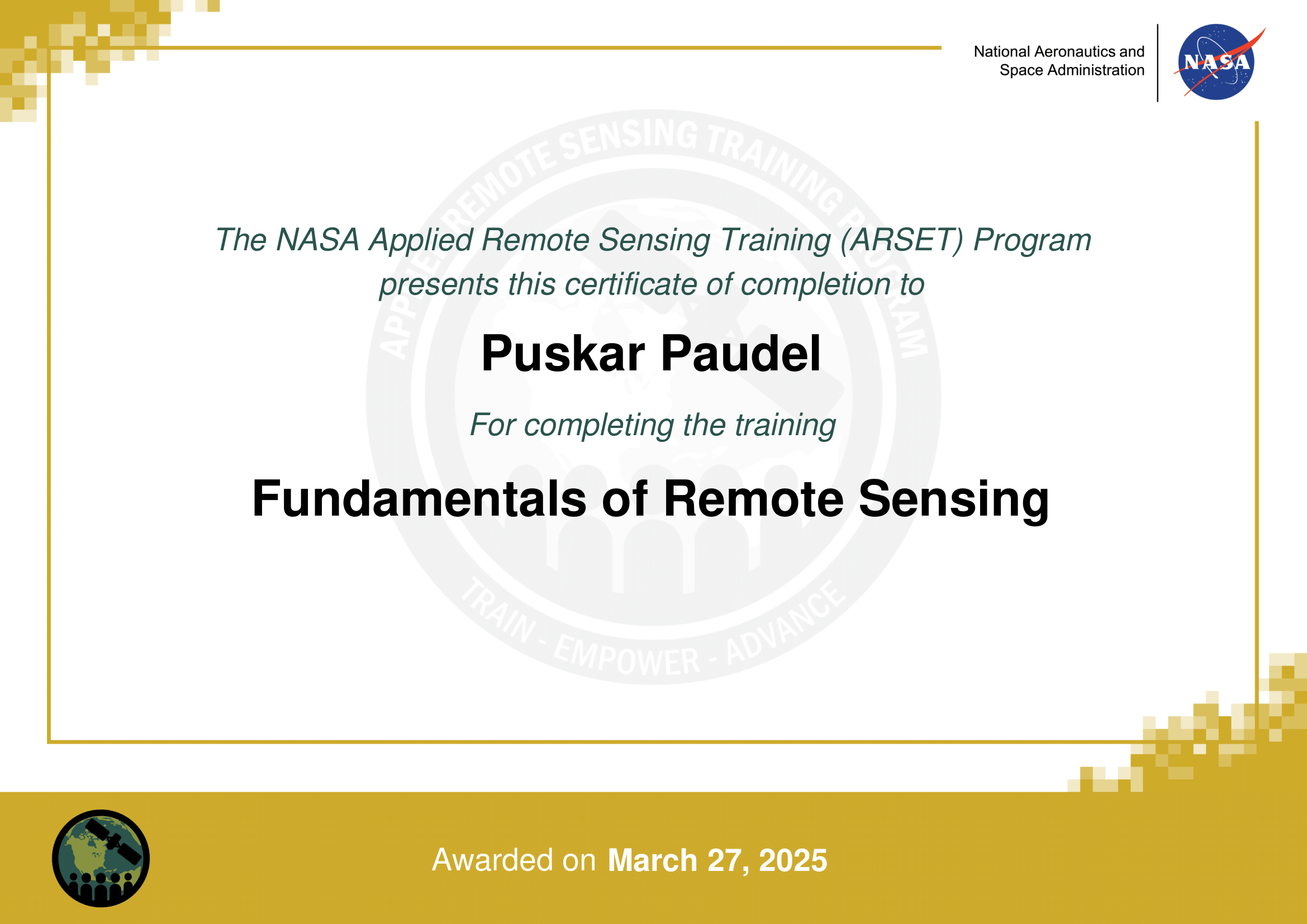 R Certificate